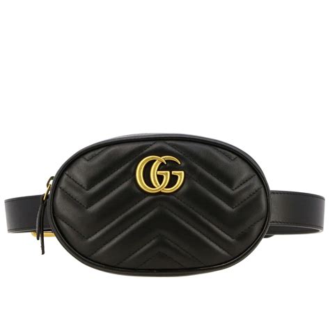 marsupio gucci nero prezzo|Gucci Marsupio GG Marmont .